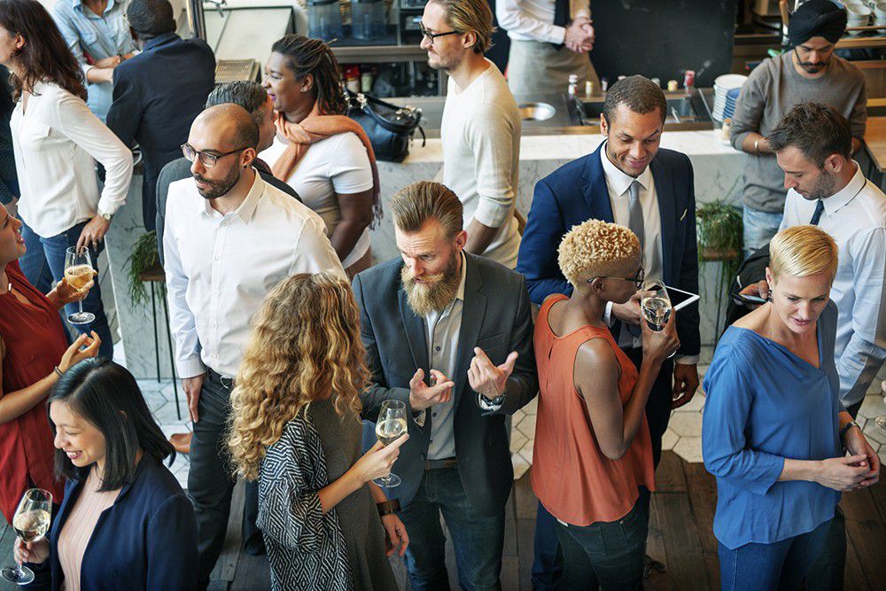 Networking em evento